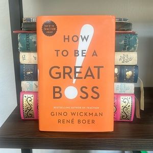 “How to be a Great Boss” hardcover book